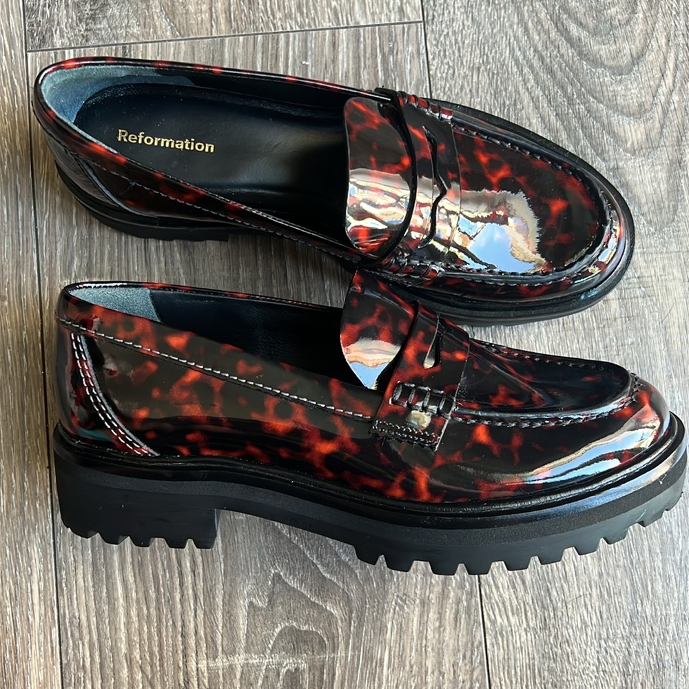 NWOT Reformation Agathea Chuncky Loafer
